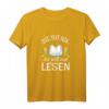 Leseratte Bücher Geschenk - Lustiges 'Die Tut Nix Die Will Nur Lesen' T-Shirt für Buchliebhaber, Leseratten & Bibliothekarinnen