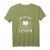 Leseratte Bücher Geschenk - Lustiges 'Die Tut Nix Die Will Nur Lesen' T-Shirt für Buchliebhaber, Leseratten & Bibliothekarinnen