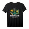 Bücherwurm Bücher Lesen I Am A Book Dragon T-Shirt – Lustiges Shirt für Buchliebhaber & Leseratten