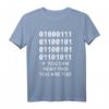 Lustiges Binär-IT-Computer T-Shirt für Nerds und Geeks – Perfekt für Programmierer, Informatiker und Technik-Enthusiasten