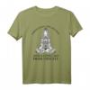 Lustiges Retro Yoga T-Shirt mit Zitat 'Ich bin meistens Frieden, Liebe und Licht und ein bisschen fick dich selbst' – Perfektes Geschenk zu Weihnachten & Geburtstag