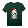 Panda Weihnachtsbaum Licht Weihnachtsmann Xmas Kids Boy Girl T-Shirt – Festliches Design für Familienfotos, Weihnachtsgeschenke & Feiertagsoutfits