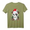Panda Weihnachtsbaum Licht Weihnachtsmann Xmas Kids Boy Girl T-Shirt – Festliches Design für Familienfotos, Weihnachtsgeschenke & Feiertagsoutfits