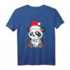 Panda Weihnachtsbaum Licht Weihnachtsmann Xmas Kids Boy Girl T-Shirt – Festliches Design für Familienfotos, Weihnachtsgeschenke & Feiertagsoutfits