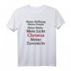 Christus Mein Licht T-Shirt – Klassisch geschnittenes Glaubensshirt mit Botschaft