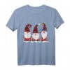 Lustiges Weihnachtswichtel T-Shirt mit roten Karohüten – Perfekt für Familien, Weihnachtsfeiern & festliche Dekorationen