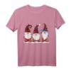 Lustiges Weihnachtswichtel T-Shirt mit roten Karohüten – Perfekt für Familien, Weihnachtsfeiern & festliche Dekorationen