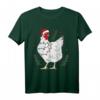Lustiger Weihnachts-Pyjama mit Hühnerbaum-Lichtern – Bauernhof-Huhn T-Shirt für Familien, Kinder & Hühnermütter, perfekt für Weihnachten & Feiertage