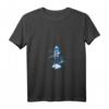 Leuchtturm Meer Licht Möwen Küste Hafen Maritim - Maritimes T-Shirt mit V-Ausschnitt für Meer- und Küstenliebhaber