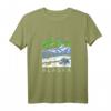 Alaskan Wilderness | Last Frontier Alaska T-Shirt - Klassisch geschnitten, doppelt genähter Saum, ideales Souvenir & Geschenk