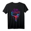Echte Mädchen machen Karate - Selbstverteidigung Kampfsport T-Shirt, ideales Geschenk für junge Karateka bei Meisterschaften & im Verein