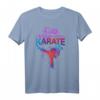 Echte Mädchen machen Karate - Selbstverteidigung Kampfsport T-Shirt, ideales Geschenk für junge Karateka bei Meisterschaften & im Verein