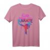 Echte Mädchen machen Karate - Selbstverteidigung Kampfsport T-Shirt, ideales Geschenk für junge Karateka bei Meisterschaften & im Verein