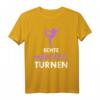 Echte Mädchen Turnen - Akrobatik und Geräteturnen T-Shirt für Frauen und Mädchen, Perfektes Geschenk für Turnerinnen, Tänzerinnen und Lehrer