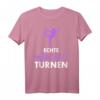 Echte Mädchen Turnen - Akrobatik und Geräteturnen T-Shirt für Frauen und Mädchen, Perfektes Geschenk für Turnerinnen, Tänzerinnen und Lehrer