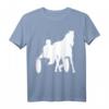 Trabrennsport Trabrennen Pferde Pferdesport T-Shirt - Klassisch geschnitten, langlebig mit doppelt genähtem Saum für Pferdefans