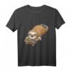 Faultier HapMonkey Sport T-Shirt - Lustiges Tiermotiv für Damen, Herren und Kinder als Geschenkidee