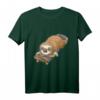 Faultier HapMonkey Sport T-Shirt - Lustiges Tiermotiv für Damen, Herren und Kinder als Geschenkidee