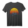 Mountainbike MTB Trikot im Vintage Sonnenuntergang Style – Perfekt für Downhill, Trail & Cross Country Fahrer, Geschenkidee für Radfahrer