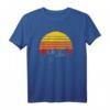 Mountainbike MTB Trikot im Vintage Sonnenuntergang Style – Perfekt für Downhill, Trail & Cross Country Fahrer, Geschenkidee für Radfahrer