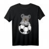 Koala HapMonkey Sport T-Shirt - Lustiges Fußball Motiv für Damen, Herren & Kinder