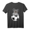 Koala HapMonkey Sport T-Shirt - Lustiges Fußball Motiv für Damen, Herren & Kinder