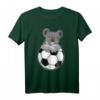 Koala HapMonkey Sport T-Shirt - Lustiges Fußball Motiv für Damen, Herren & Kinder