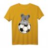 Koala HapMonkey Sport T-Shirt - Lustiges Fußball Motiv für Damen, Herren & Kinder