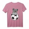 Koala HapMonkey Sport T-Shirt - Lustiges Fußball Motiv für Damen, Herren & Kinder