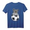 Koala HapMonkey Sport T-Shirt - Lustiges Fußball Motiv für Damen, Herren & Kinder