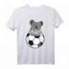 Koala HapMonkey Sport T-Shirt - Lustiges Fußball Motiv für Damen, Herren & Kinder