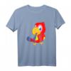 Papagei für Kinder mit dem Lieblingstier - Buntes Comic Papagei T-Shirt als Geschenk für Mädchen und Jungen