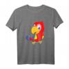 Papagei für Kinder mit dem Lieblingstier - Buntes Comic Papagei T-Shirt als Geschenk für Mädchen und Jungen