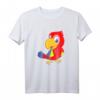 Papagei für Kinder mit dem Lieblingstier - Buntes Comic Papagei T-Shirt als Geschenk für Mädchen und Jungen