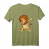 Lustiges Dabbing Löwe T-Shirt für Kinder - Großkatze und Zoo Motiv, ideales Geschenk für kleine Löwenfans