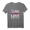 Die Tut Nix die will nur Line Dance - Lustiges Western Tanz T-Shirt für Damen, Tanzgruppe & Showtanz Fans, perfektes Geschenk für Mutter, Großeltern & Rentner