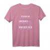 Verrückte Line Dance Frau T-Shirt – Lustiges Tanzshirt für Linedancerinnen & Country Musik Fans, Perfektes Geschenk für Tanzverein & Cowboystiefel-Liebhaberinnen