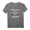 Line Dance Oma T-Shirt mit Cowboystiefel und Cowboyhut - Lustiges Outfit für Linedance Großmütter und Tänzerinnen