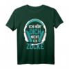 Ich Hör' Dich Nicht Ich Zocke Gamer Headset Geschenk Idee T-Shirt - Lustiges Gaming T-Shirt für PC, Konsole & Online-Gamer
