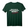 Lustiges T-Shirt mit Spruch: 'Meist gibt es zwei Meinungen: Meine und die falsche!' – Humorvolles Geschenk für Freunde