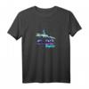 F-22 Raptor Retro-Stil T-Shirt | Kampfjet Vintage-Design für Flugzeugfans & Militär-Enthusiasten