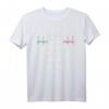 Hauptsache Du Fährst Mit APE 50 - Herzschlag T-Shirt in Italienischen Farben für Ape 50 Fans & Liebhaber