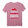 Wenn es kein Fleisch mehr gibt, esse ich Vegetarier T-Shirt - Lustiges Humor-Shirt für Vegetarier & Freunde mit Spruch