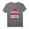 Wenn es kein Fleisch mehr gibt, esse ich Vegetarier T-Shirt - Lustiges Humor-Shirt für Vegetarier & Freunde mit Spruch