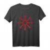 Chaos Magische Sternpfeile Langarmshirt – Magische Symbolik für Hexen, Wicca & Heiden – Perfekt als Geschenk für Magie-Enthusiasten