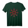 Chaos Magische Sternpfeile Langarmshirt – Magische Symbolik für Hexen, Wicca & Heiden – Perfekt als Geschenk für Magie-Enthusiasten