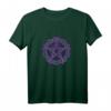Wiccan & Pagan T-Shirt mit Pentagramm und heiligem Kreis - Lila Tank Top für Rituale, Feiertage & Alltag
