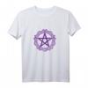 Wiccan & Pagan T-Shirt mit Pentagramm und heiligem Kreis - Lila Tank Top für Rituale, Feiertage & Alltag