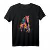 Pferd Reiten Dressur Springen Reiterhof T-Shirt – Charmantes Reitsport Motiv für Damen, Mädchen & Pferdeliebhaber