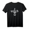 Occult Wicca Witch - Dunkle Magie Goth Okkult Hexerei T-Shirt für Hexen und Gothic-Mode mit Halbmond und umgedrehtem Kreuz